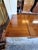 Camel 1960s MCM Danish Teak Expandable Dining Table For Sale - Image 8 of 12