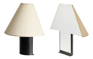 Large Edipo Table Lamps attributed to Barbaglia and Colombo for Paf, Italy, 1980s, Set of 2