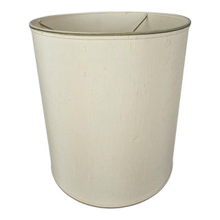 Vintage Stiffel Textured Drum Lamp Shade For Sale