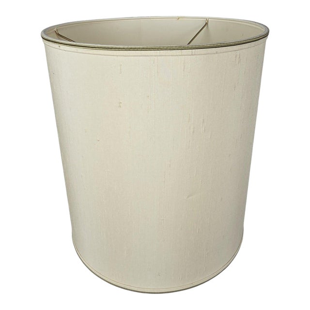 Vintage Stiffel Textured Drum Lamp Shade For Sale
