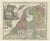 Antique Map of the Seven United Provinces of Holland by Seutter, 1727 For Sale