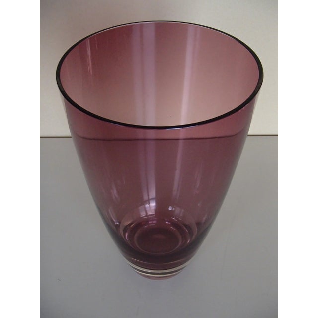 Crystal Vase, 1950s, in Flawless conditions. Designed 1950 to 1959