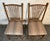 Pair of Vintage Walnut Spindle Back Upholstered Chairs For Sale In New York - Image 6 of 8