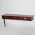 Art Deco 1940s Roberto & Mito Block Mahogany Wall Console Mexico For Sale - Image 3 of 10