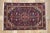 Navy Blue Vintage Persian Hamadan Rug - 01'10 X02'10 For Sale - Image 8 of 9