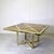 Mid-Century Modern Gilt and Nickel-Plated Brass Table from Metalarte, 1970s For Sale - Image 3 of 10
