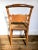 Rustic 19th Century Rush Seat Side Chair For Sale - Image 4 of 9