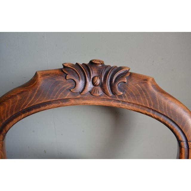 Antique Mahogany Dining Table with Chairs, 1800s, Set of 7 For Sale - Image 10 of 18