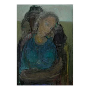1970s Modern Figurative -- Madre Del Mundo by Rodrigo Ramirez Pimentel