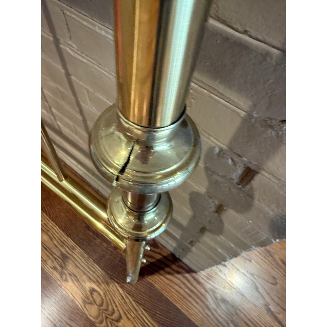 Pair of Decorative Brass Headboards For Sale - Image 9 of 9