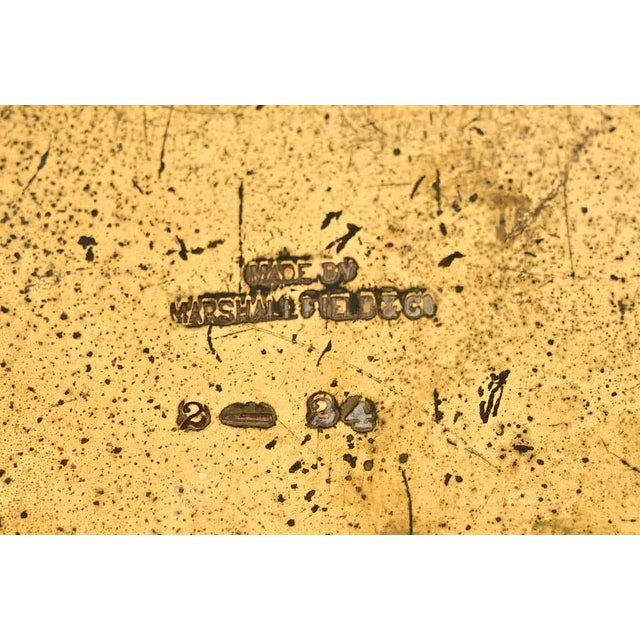 Marshall Field & Co. Antique Viking Bronze Picture Frame or Calendar Frame, Circa 1910 For Sale - Image 10 of 12