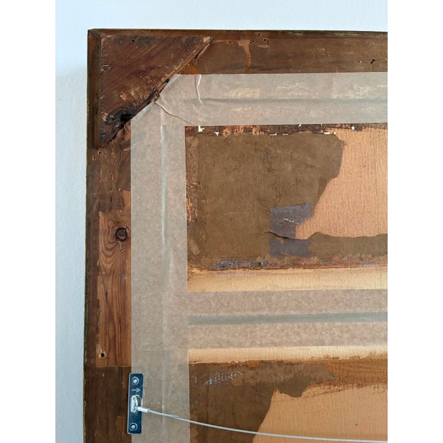 Large Antique Napoleon III Giltwood French Wall Mirror, 19th Century For Sale - Image 12 of 12
