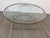 Chrome + Glass Coffee Table, 37 Inches For Sale - Image 4 of 12