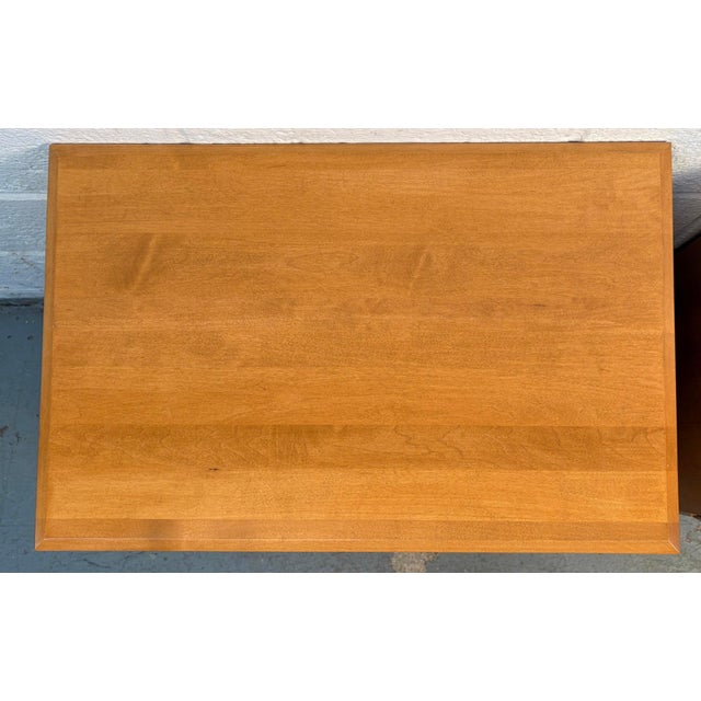 Late 20th Century Pair of Maple Nightstands by Ethan Allen For Sale - Image 15 of 16