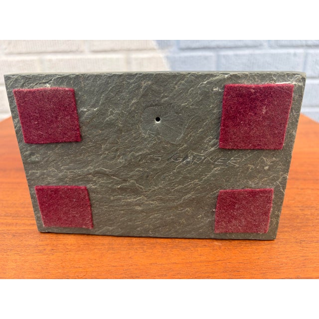 Brutalist Torch Cut Sculpture by James Garner, Signed 1966 For Sale - Image 10 of 11