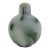Vintage Chinese Beijing Green Splash Glass Snuff Bottle For Sale