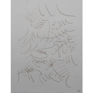 Dora Maar, Plant Composition, Original Ink Drawing For Sale