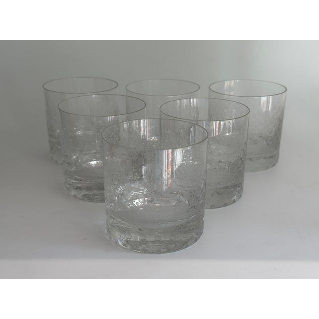 1980s Romanze Form 13000 Whiskybecher Glass by Björn Wiinblad for Rosenthal Studio Line, Germany, 1960s, Set of 6 For Sale - Image 5 of 6