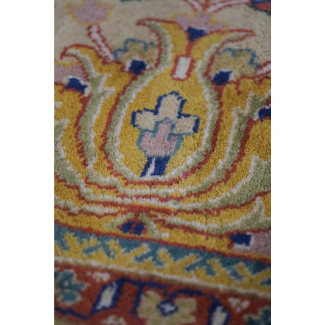 Vintage Approx. 9x12 Wool Oriental Rug For Sale - Image 9 of 13