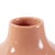 This peach ceramic vase featuring a captivating blend of glossy and matte finishes, is available in three sizes. The...