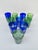 Blue Crystal Goblets from Saint Louis, 1930s, Set of 10 For Sale - Image 8 of 8