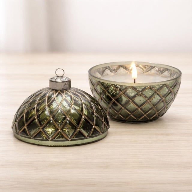 Contemporary LED Candle Ornament 5.75"D For Sale - Image 3 of 4