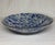 Revol France Collector’s Edition Hand Painted Blue Cream Spongeware Pottery Bowl For Sale In Phoenix - Image 6 of 10