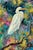 White Egret by Augostino (American, 20th Century). A white egret stands poised on a branch, rendered with careful...