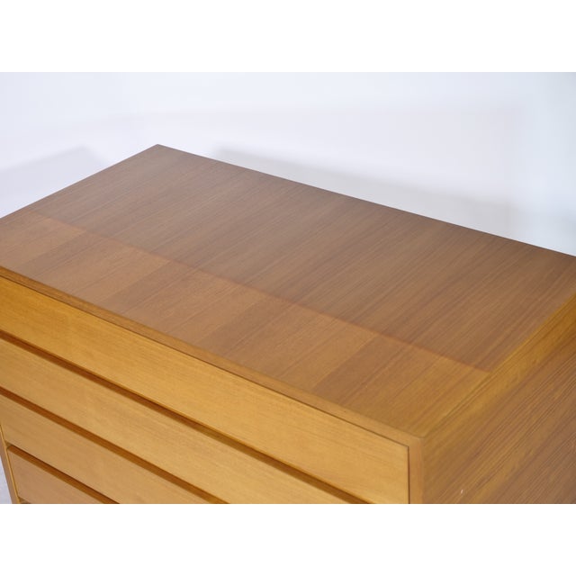 Black Mid-Century Chest of Drawers in Walnut by Ernst Martin Dettinger for Bormann, 1960s For Sale - Image 8 of 10