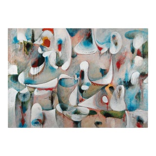 Daniel Ketelhut, Abstract Surrealist Oil Painting, "Whispers of the Forgotten" 2025 For Sale