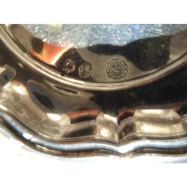 Vintage Sterling Silver Italian Individual Salt & Pepper Shakers, Small Dish & American Petite Caviar Vodka Cups- 11 Pieces For Sale - Image 9 of 15