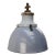 Vintage Industrial Cast Iron and Gray Enamel Pendant Light from Industria Rotterdam For Sale - Image 6 of 6