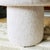 Mushroom Ottoman in Ivory Melange Wool For Sale - Image 9 of 11