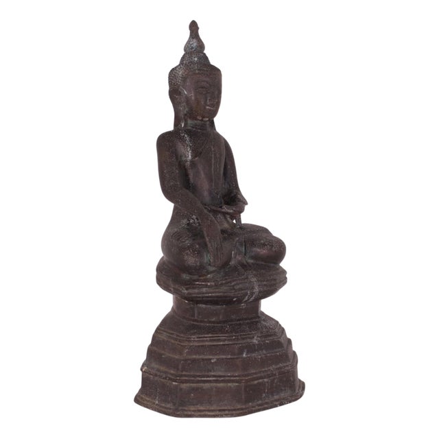 Burmese Bronze Buddha, Shan Kingdoms, 1890s-1910s For Sale