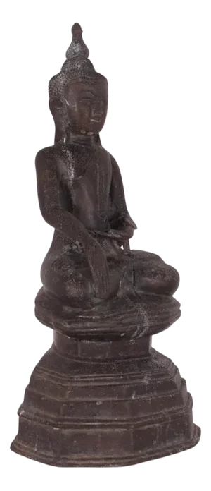 Burmese Bronze Buddha, Shan Kingdoms, 1890s-1910s
