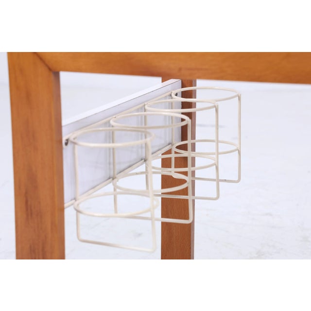 Wood Mid-Century Serving Trolley, 1960s For Sale - Image 7 of 11