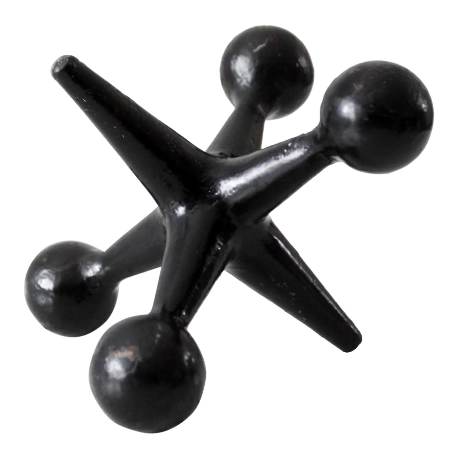 Mid Century Cast Iron Jack Chairish