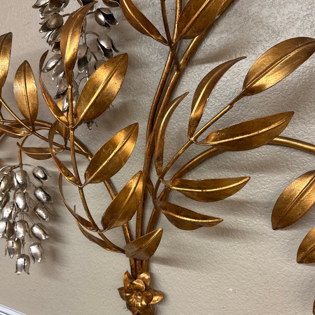 Italian Regency Bound Flowering Limbs Wall Spray For Sale - Image 10 of 12