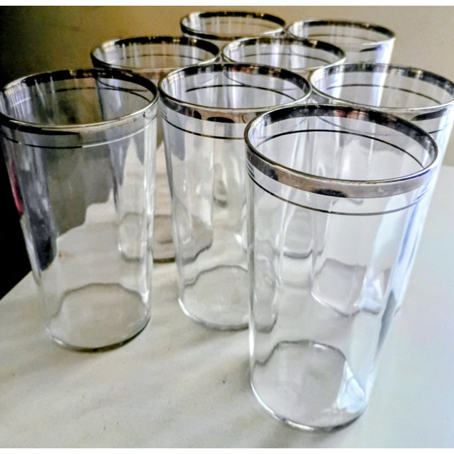 1930s Philco Radio Bar 1936 Vintage Glass Tumblers For Sale - Image 5 of 6