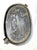 Vintage Naughty Risque Speakeasy Double Sided Figural Metal Ashtray For Sale - Image 4 of 10