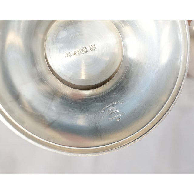 Art Deco Silver Plated Champagne Bucket Stand For Sale - Image 4 of 18