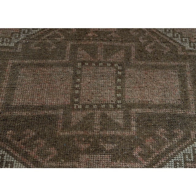 Early 21st Century Turkish Vintage Rug 3' x 10'9" #19838 For Sale - Image 5 of 8
