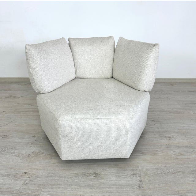 Italian Vintage Italian Modular Sofa For Sale - Image 3 of 16