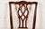 Kindel Furniture Georgian Carved Mahogany Side Chairs or Dining Chairs, Pair For Sale In South Bend - Image 6 of 14
