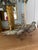Early 20th Century Pair of Antique French Silvered Metal Pheasants, Large-Scale Decorative Game Birds For Sale - Image 5 of 5