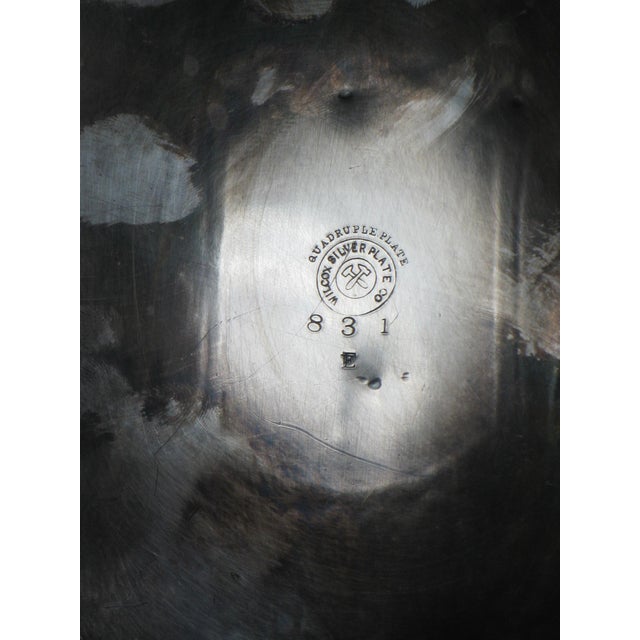 Silver Silver-Plated Cake Basket With Soldiers & Hunt Motifs Wilcox Silverplate Co., Late 19th Century For Sale - Image 8 of 18