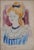 Emilio Grau Sala, Young Blonde Woman, Original Watercolour For Sale