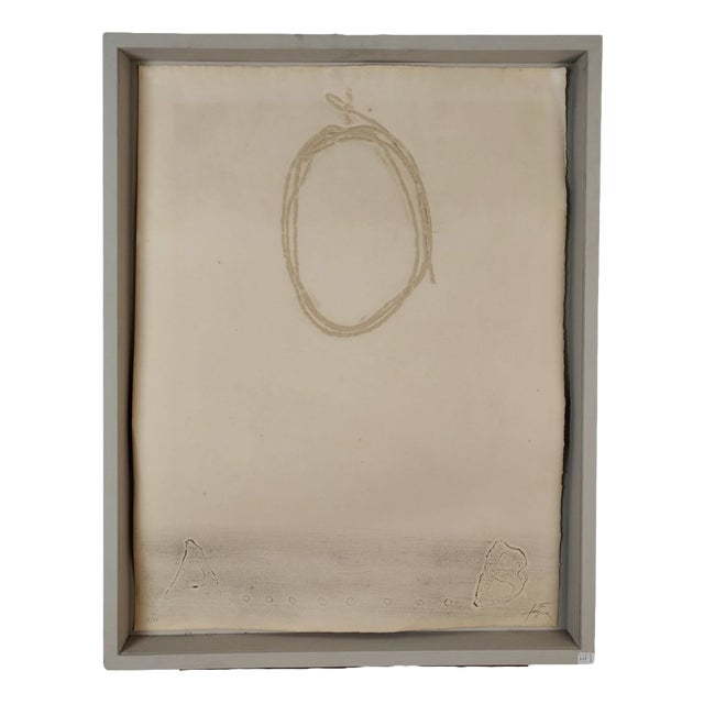 Antoni Tàpies, Cordill, 1972, Etching, Framed For Sale