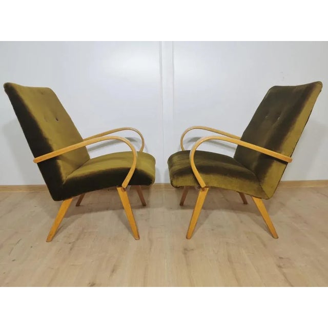 Set of Vintage Armchairs by Jaroslav Smidek For Sale - Image 10 of 18