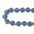 Add a touch of elegance to your holiday decor with the Frosted Glass Bead Garland. Featuring a cool blue and beige color...
